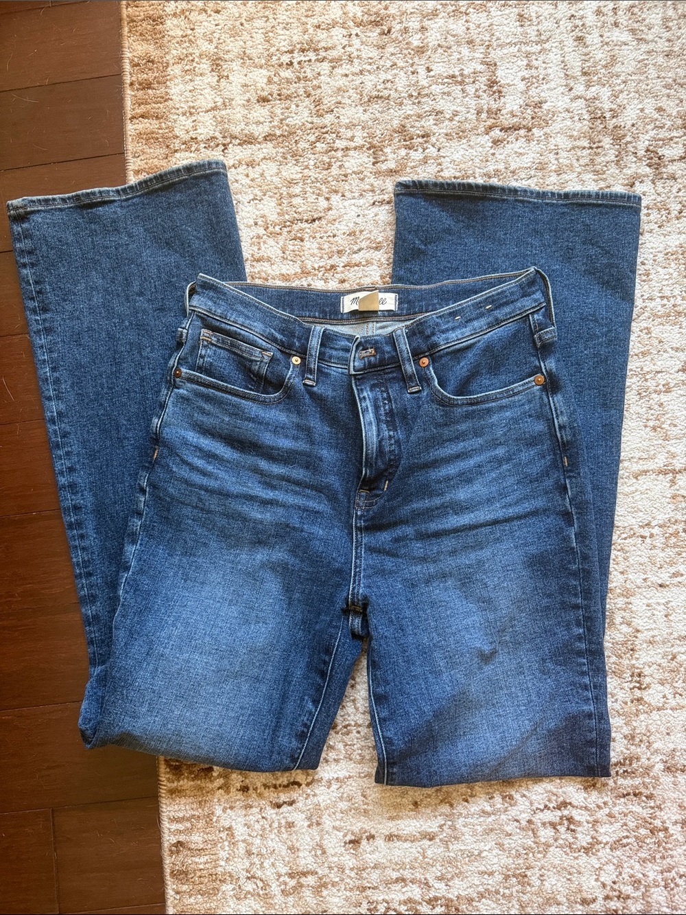 Madewell Skinny Flare Jeans, like new